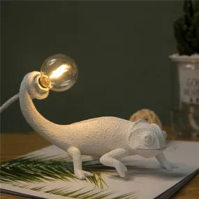 Nordic Modern Chameleon Lizard Desk Light