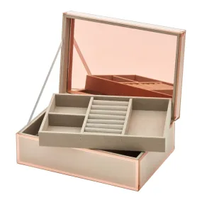 One Six Eight London Sara Jewellery Box Blush Large