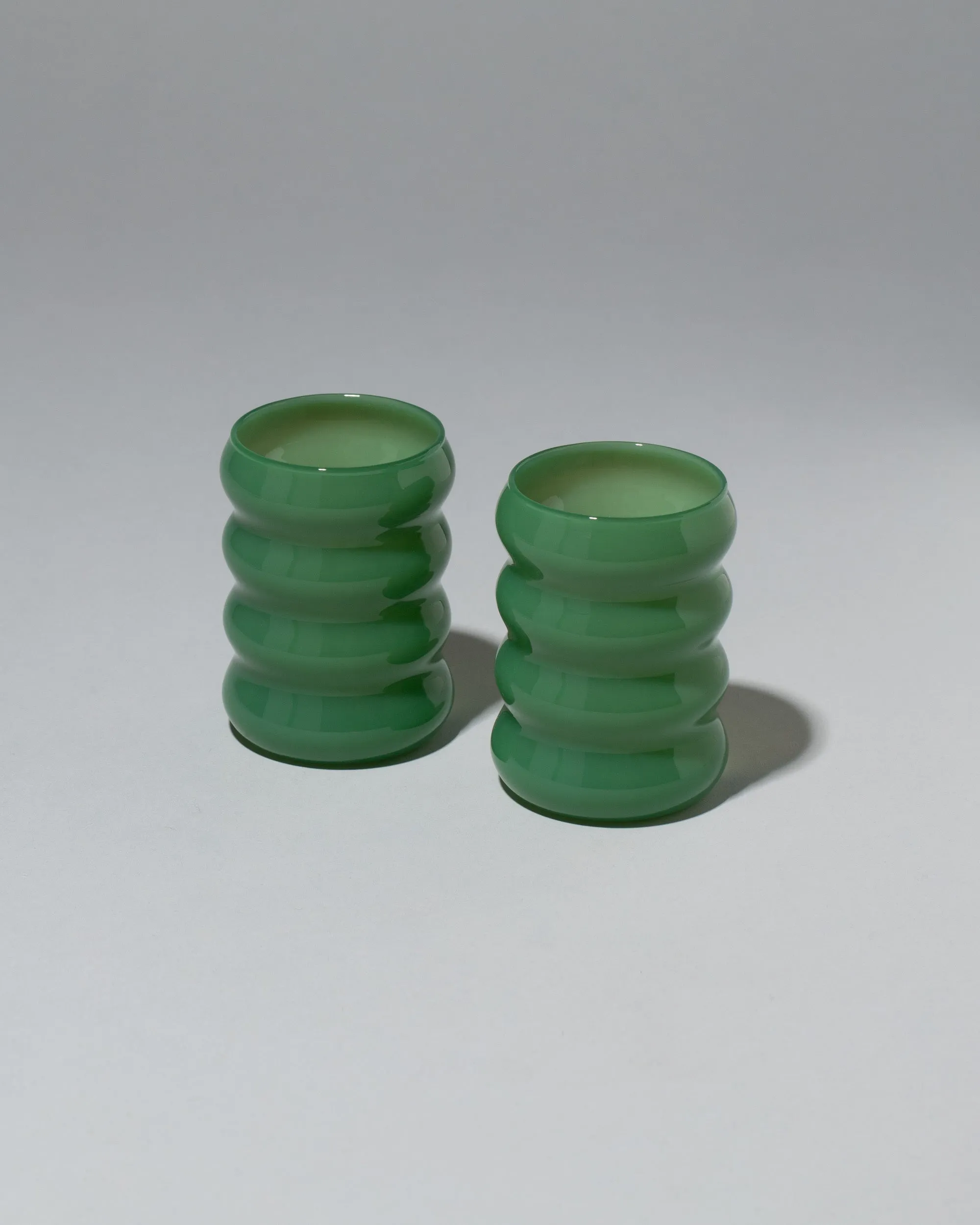 Opaque Ripple Cup - Set of Two