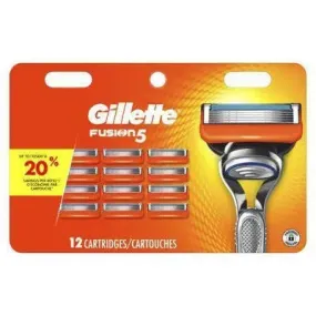 Open Box - Gillette Fusion5 Men's Razor Blade Refills - 12ct