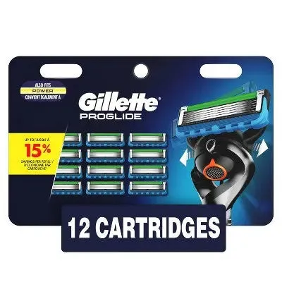 Open Box - Gillette ProGlide Men's Razor Blade Refills - 12ct