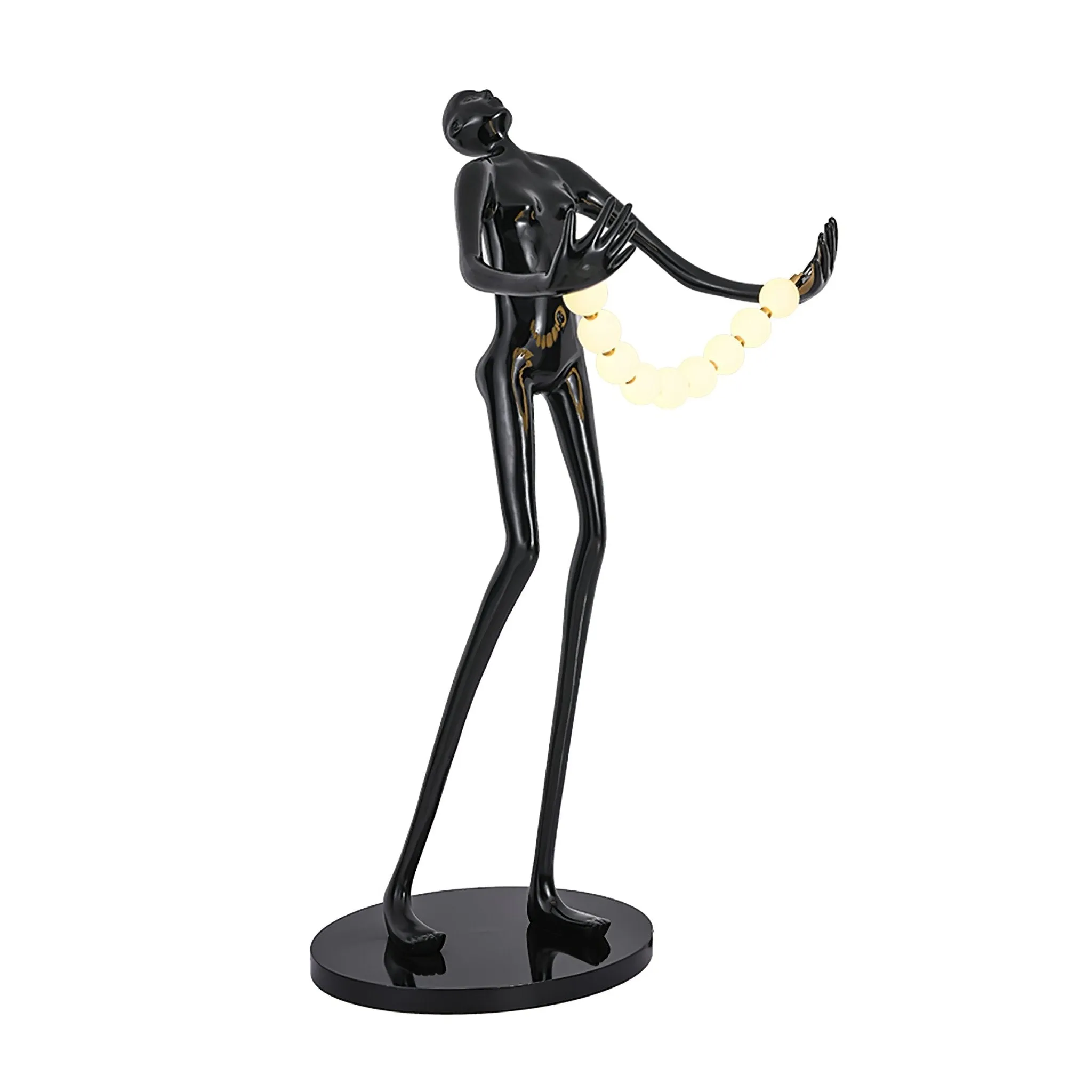 Orb Juggler Sculpture Floor Lamp