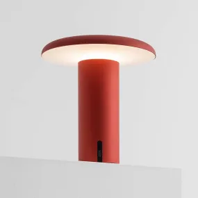 Outlet Artemide Takku portable rechargeable lamp - red