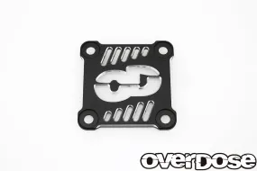 Overdose Alum. Cooling Fan Cover 30 x 30mm - Black