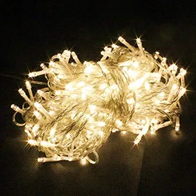 PAT 37ft Decoration LED String Lights Festival Decoration (Warm Yellow) | Indian Lights