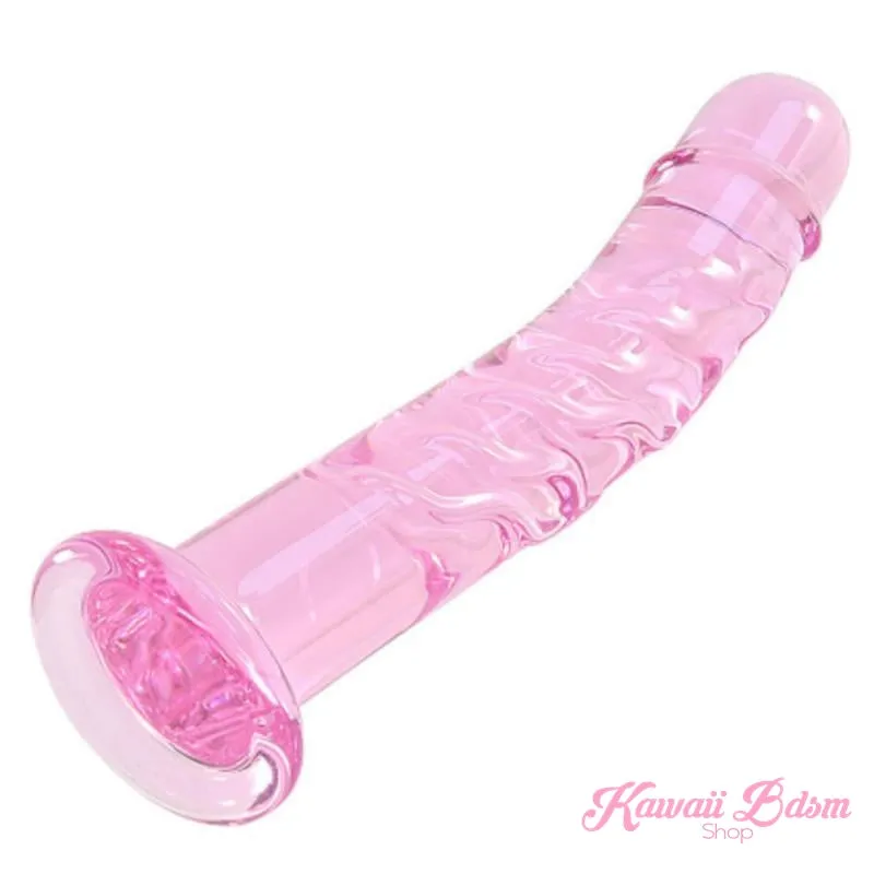 Pink Glass Dildo