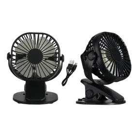 Rechargeable Desk Fan - FAN020 BLACK