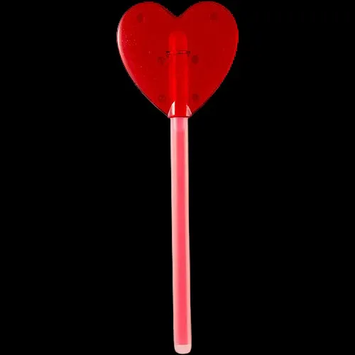 Red Heart Glow Wand