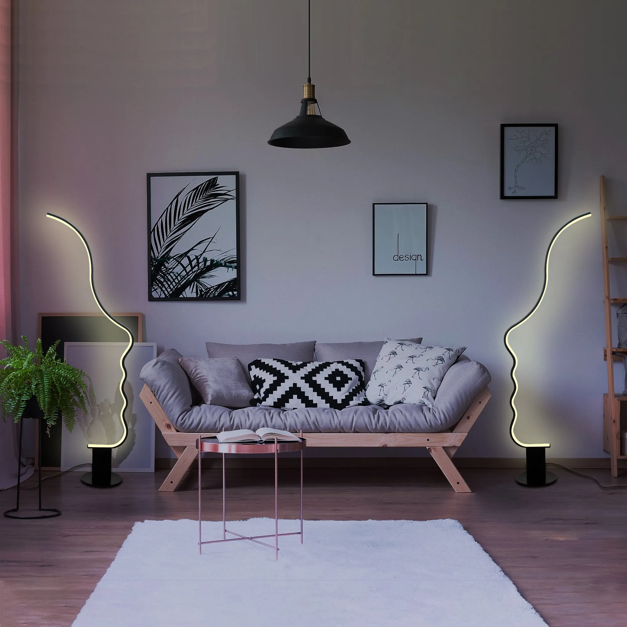 RGB Profile Face Floor Lamp