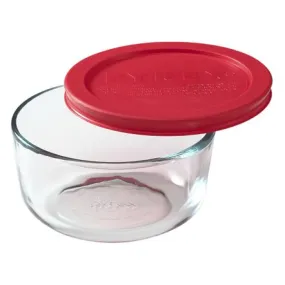 Round Glass Food Storage Container