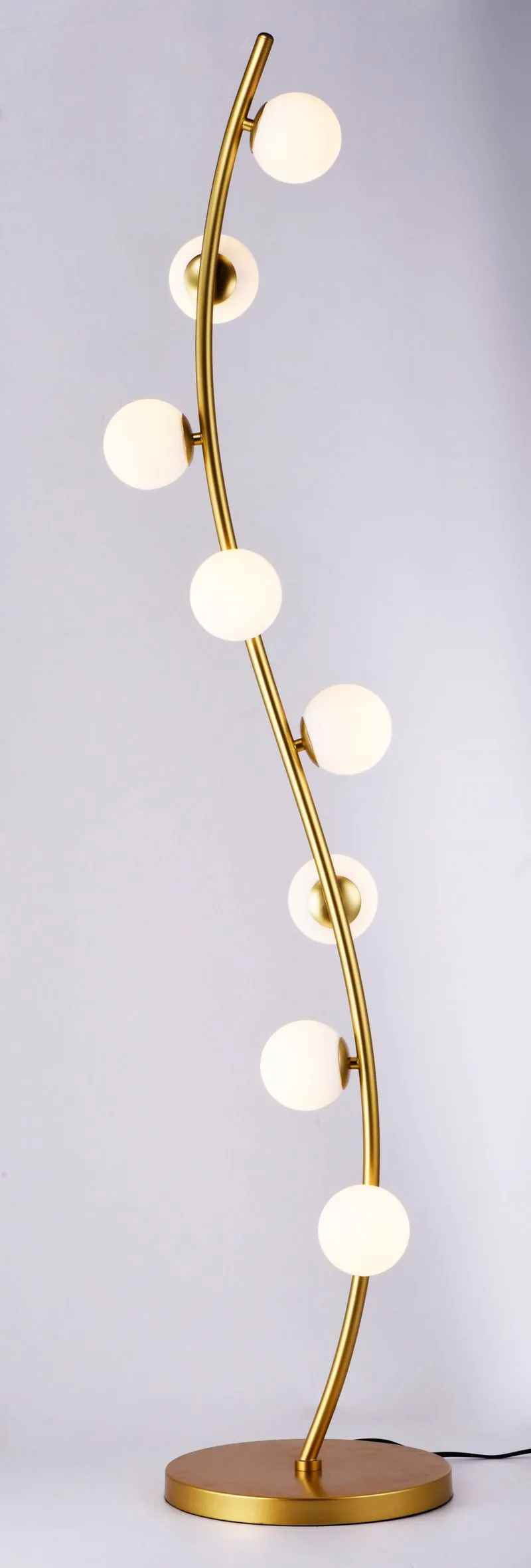 Rover 64.25" Floor Lamp in Metallic Gold