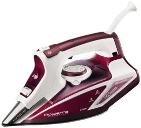 Rowenta DW9230 Steam Force Steam Iron - White and Red 2750W | 220g steam shot