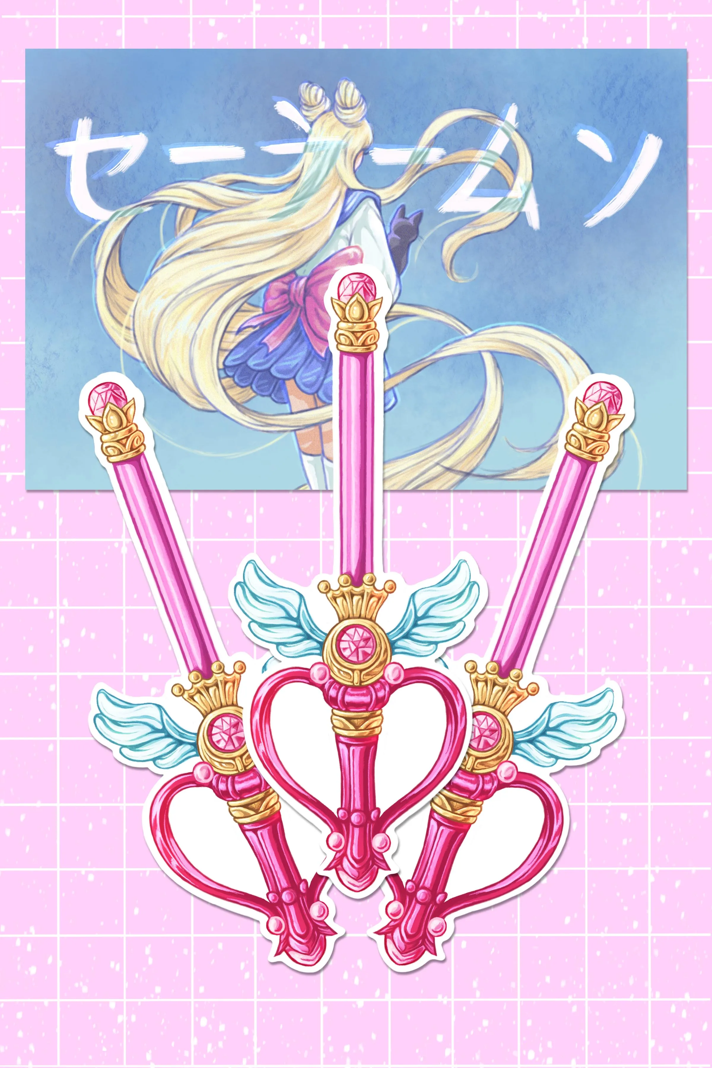 Sailor Moon - Moon Kaleidoscope Sticker