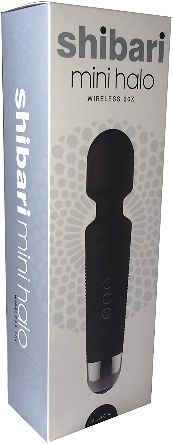 Shibari ''Mini'' Halo Power Wand 20x -Black