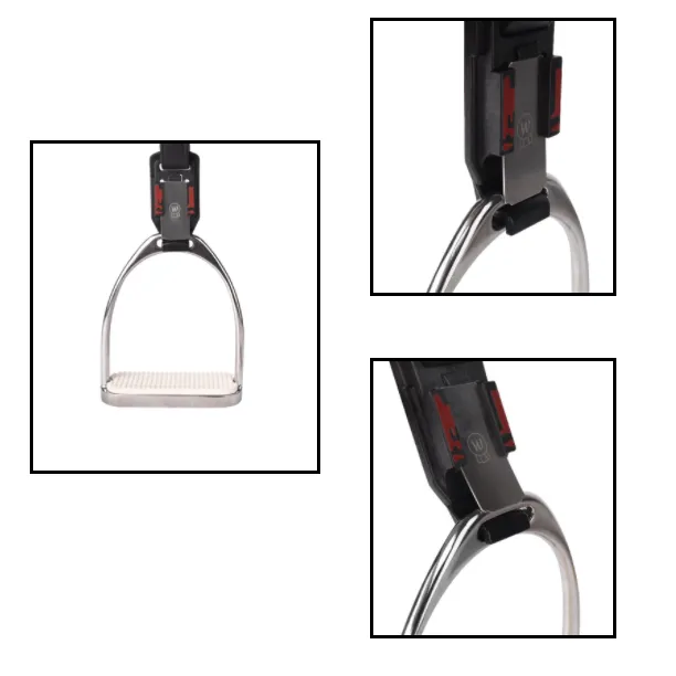 Stirrup Iron Safety Release Clip