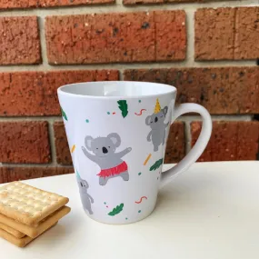 Suki McMaster: Coffee Mug Dancing Koala