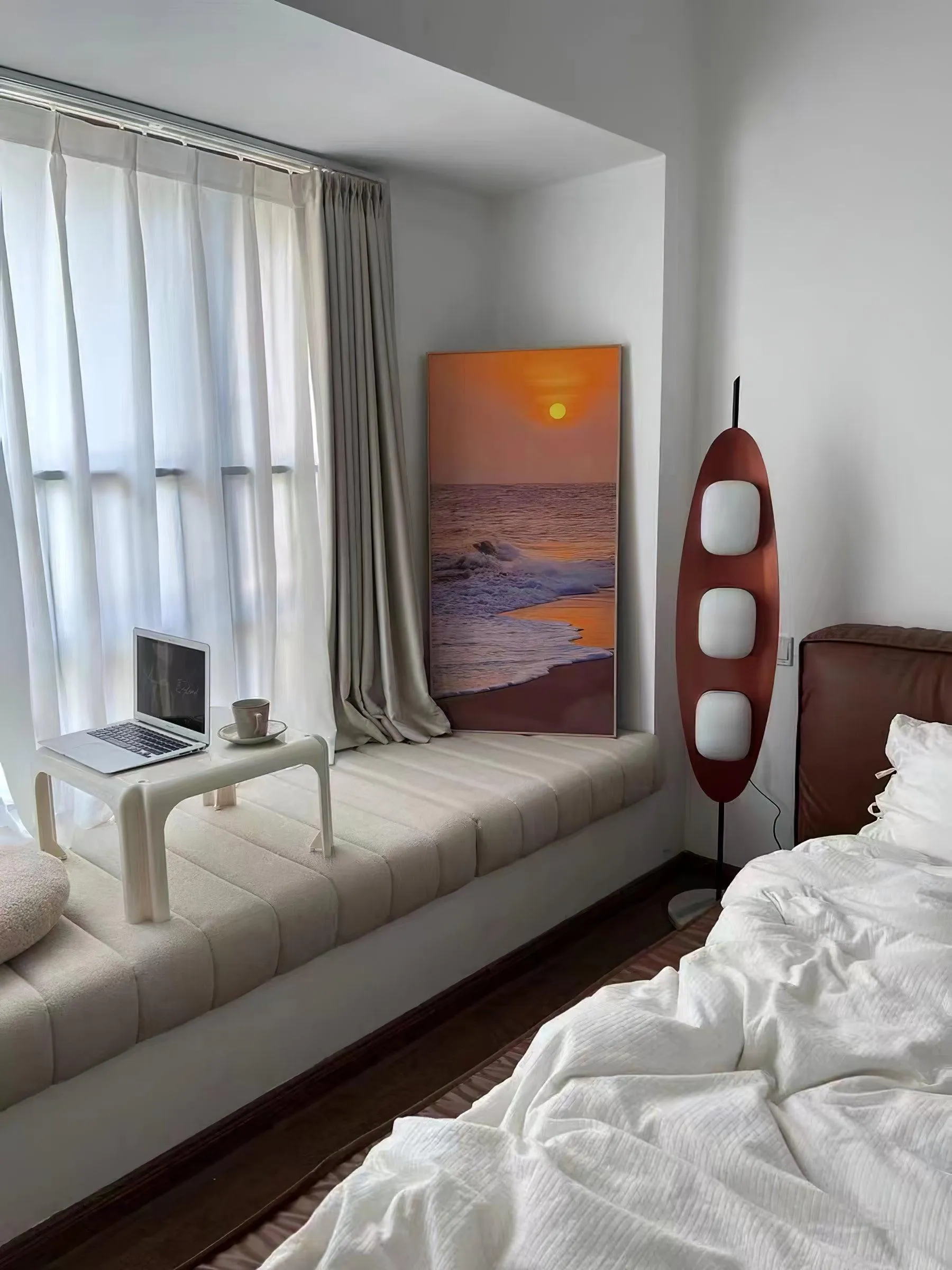 Surfboard Floor Lamp