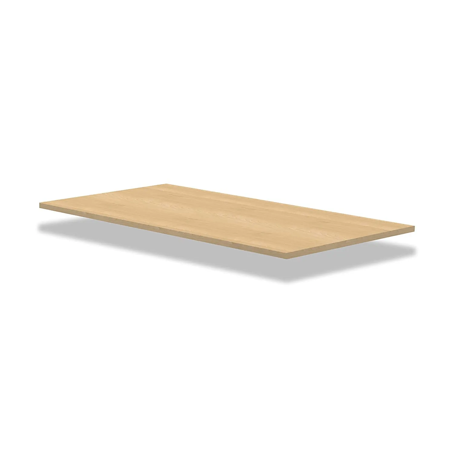 TABLE TOP 16x32 inches Engineered Wood Rectangle Shape Desk Top suitable for Wall Mounted Folding Brackets Office Study Table, Meeting/Conference Table, Standing Desk - Baverian Beez