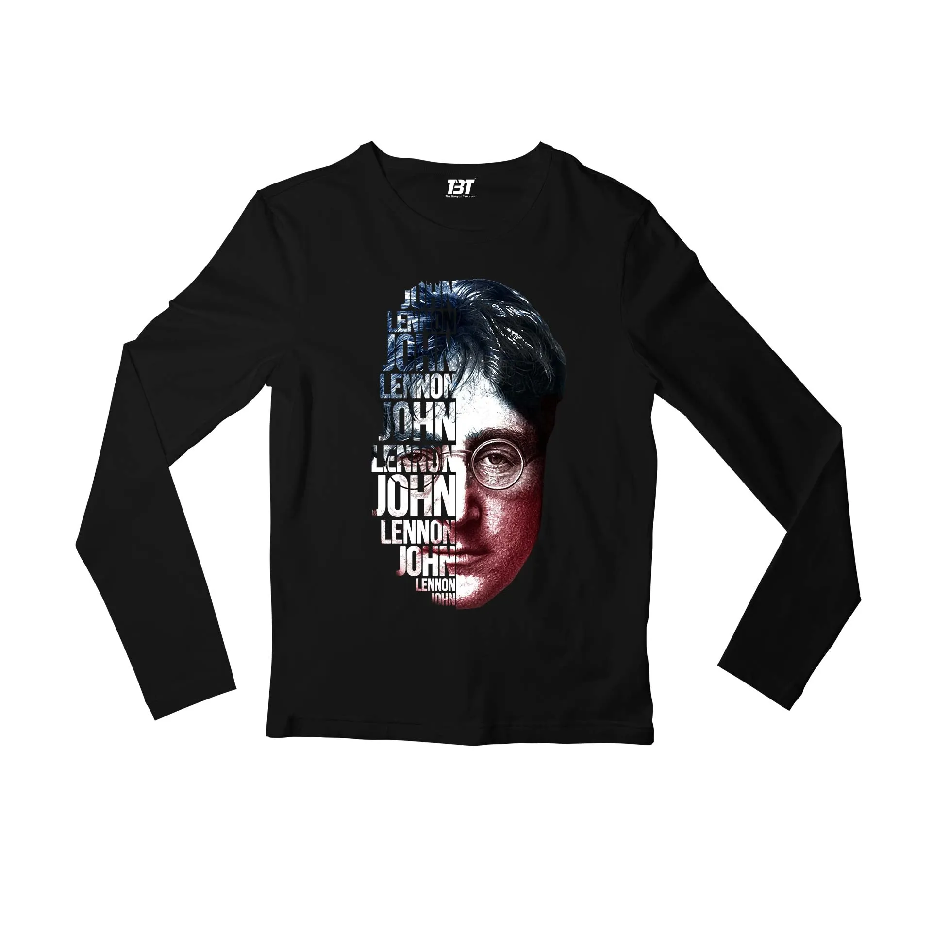 The Beatles Full Sleeves T shirt - John Fan Art