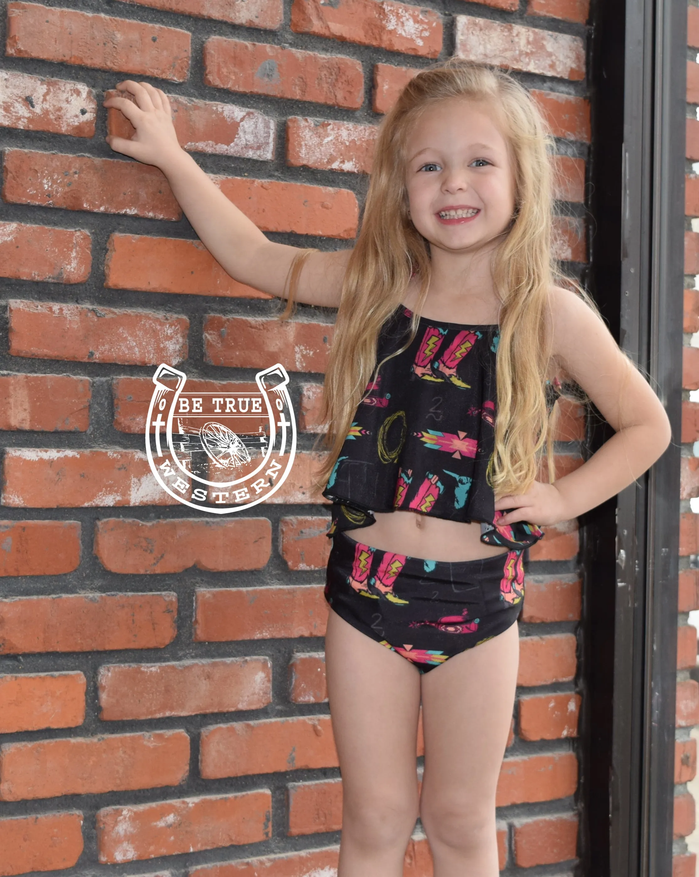 The Rope the Neon Lights Infant/Kids Swim Suit Bottoms