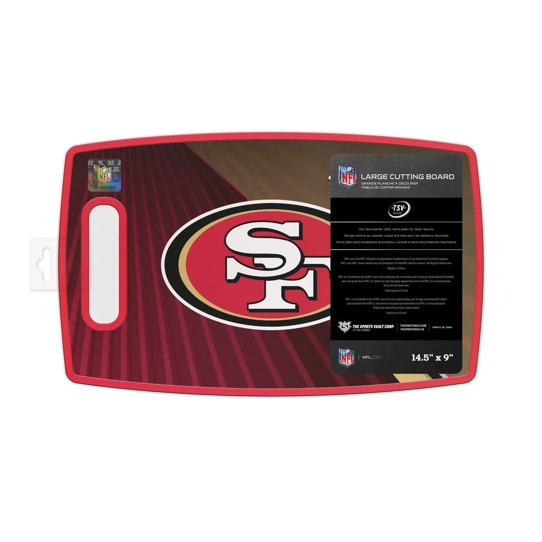 The Sports Vault NFL San Francisco 49ers Cutting Board