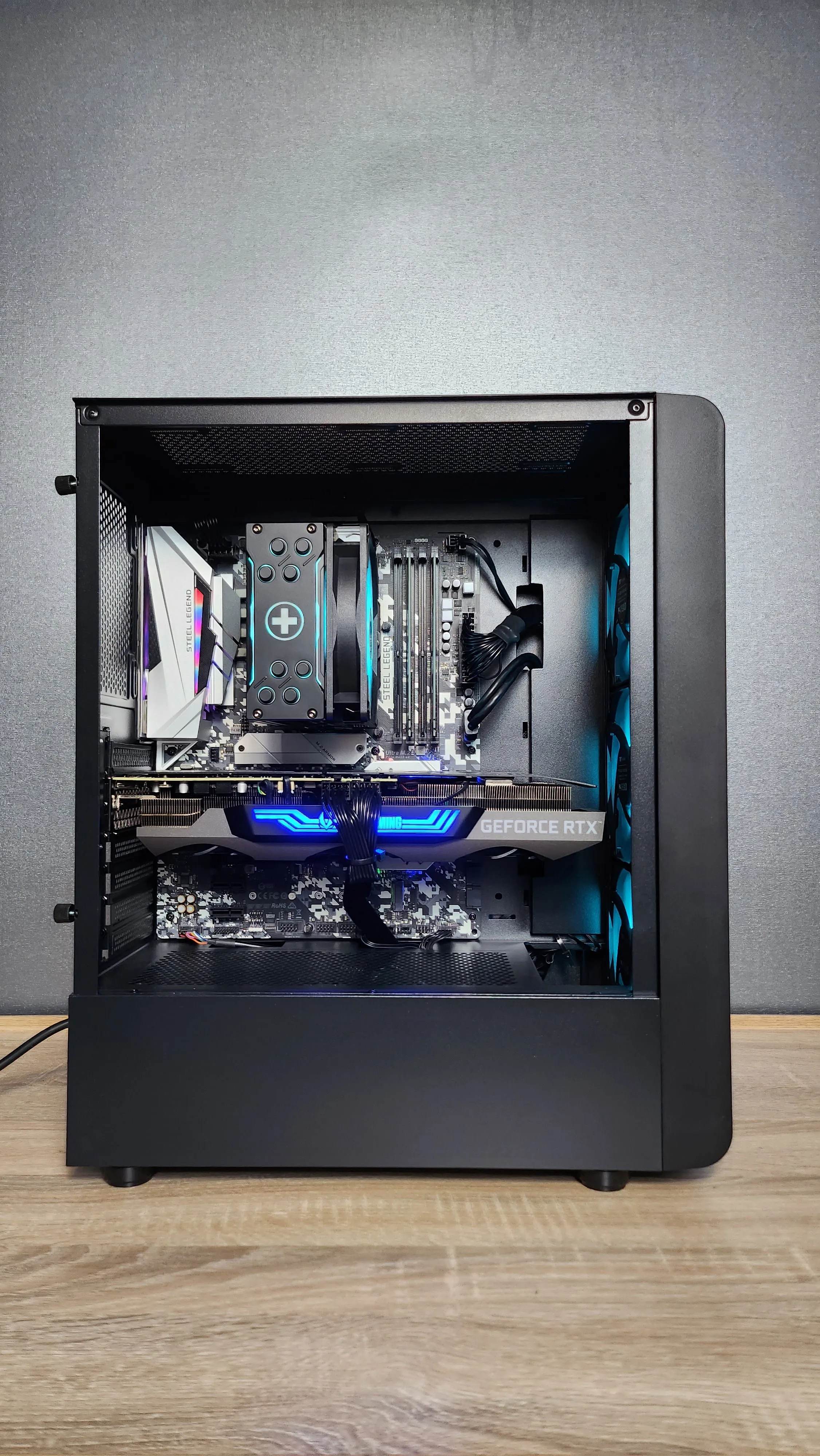 Thermaltake PC Case S200 TG ARGB Mid Tower Chassis ARGB