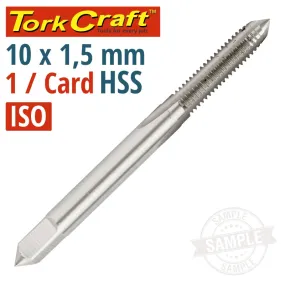 TORK CRAFT TAP HSS 10X1.50MM ISO 1/CARD NR1100C