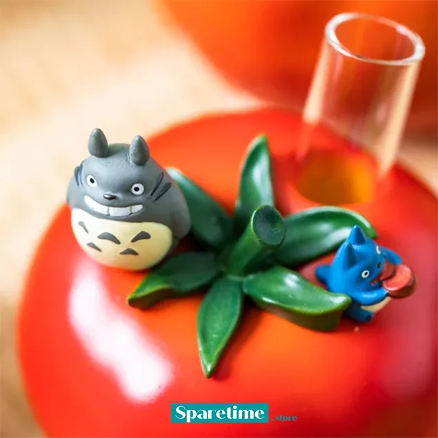 Totoro and Vegetable single vase - Tomato "My Neighbor Totoro", Benelic