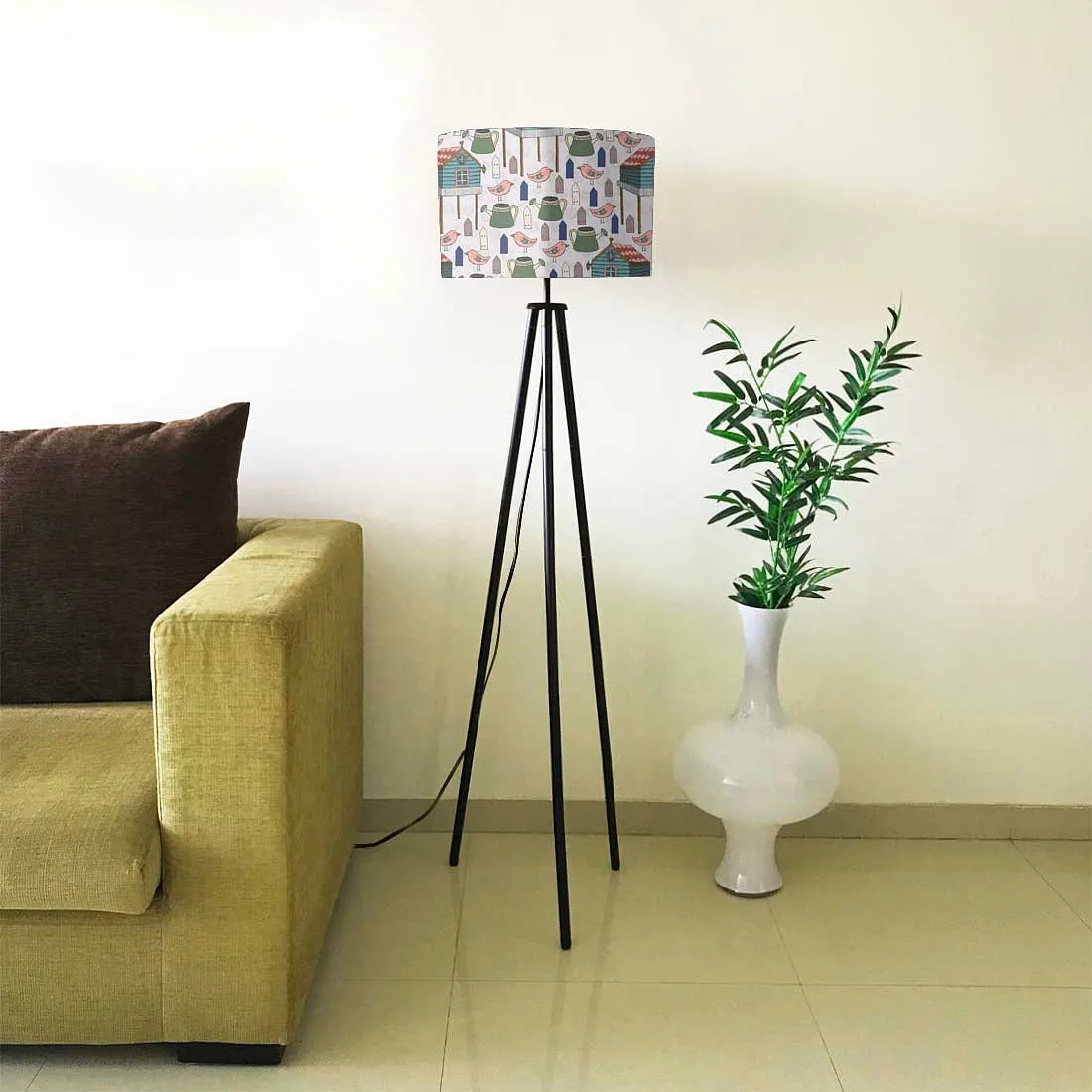 Tripod Floor Lamp for Children Room Night Light - Home Sweet Home