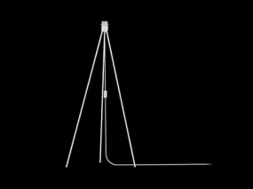 TRIPOD White Floor Lamp Stand