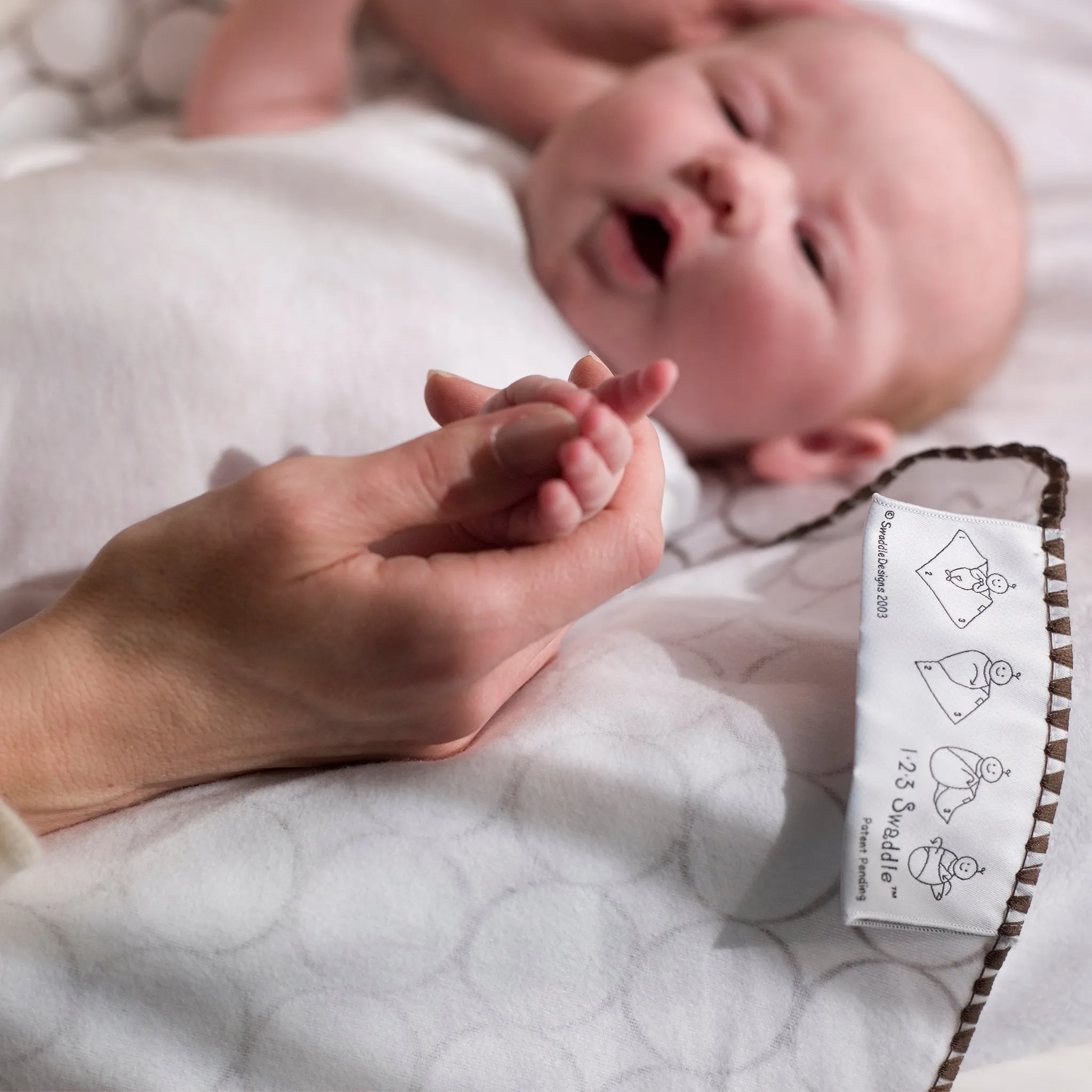 Ultimate Swaddle Blanket - Miles - Little Bear, Lavender