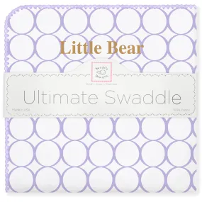 Ultimate Swaddle Blanket - Miles - Little Bear, Lavender