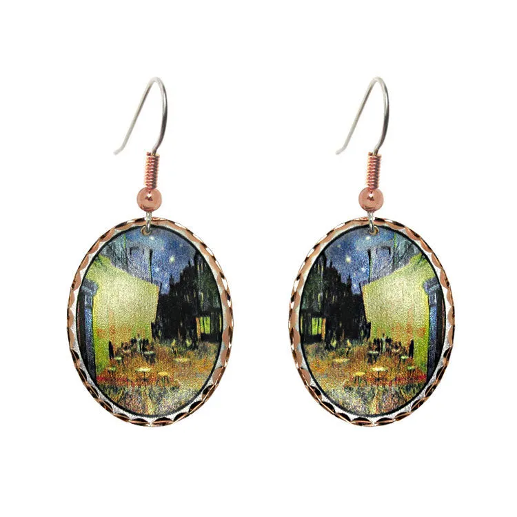 Van Gogh Cafe Earrings