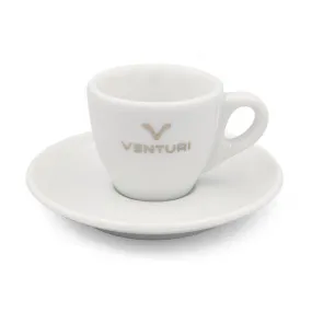 Venturi Espresso Cup and Saucer