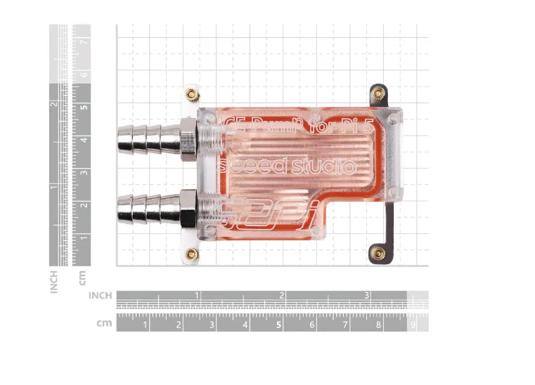 Water Cooling Radiator for Raspberry Pi 5