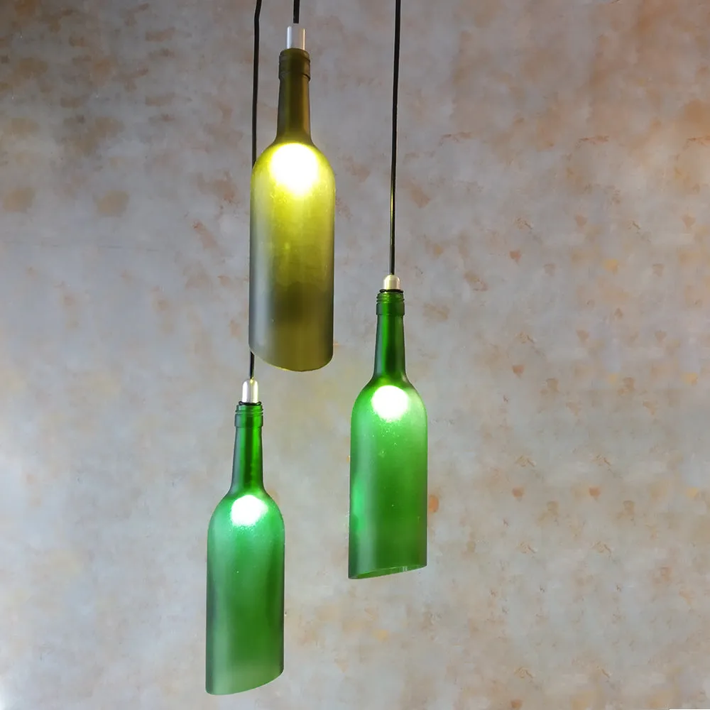 Wine Bottle Hanging Light (Single Piece)