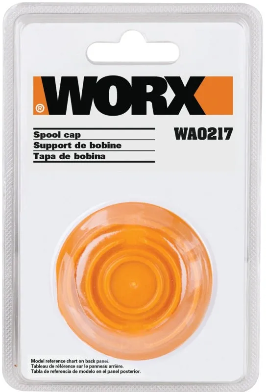 WORX WA0217 Spool Cap Cover, ABS, For: Grass Trimmer :EA: QUANTITY: 1