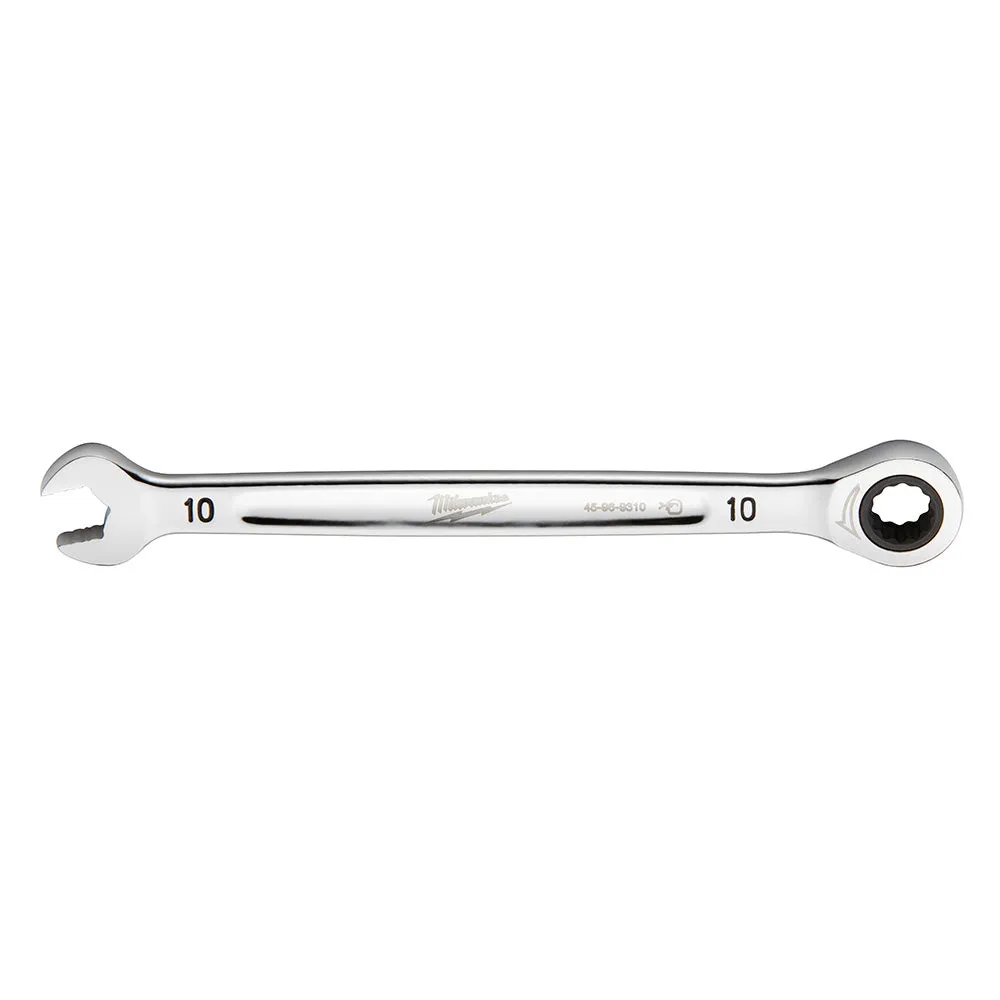 Wrench - Milwaukee 10MM Metric Ratcheting Combination Wrench, 45-96-9310