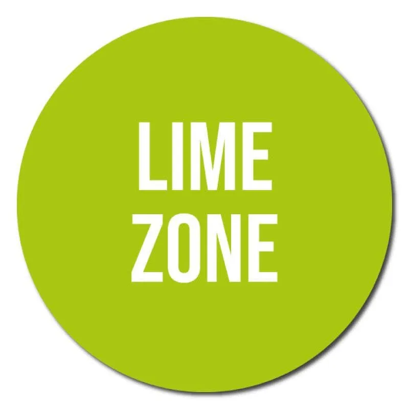 Zone Colours, Indoor Circle Floor Signage, 60cm Diameter