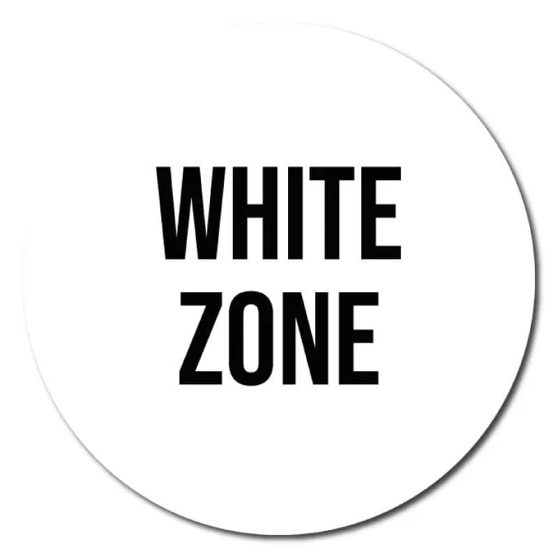 Zone Colours, Indoor Circle Floor Signage, 60cm Diameter